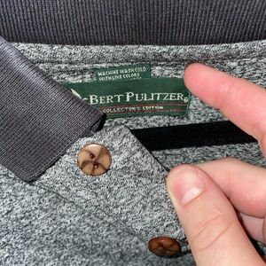 Bert Pulitzer Gray Polo XL